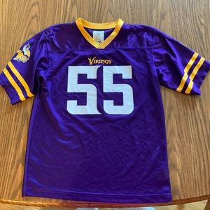 Minnesota Viking jersey Barr#55 youth size 55